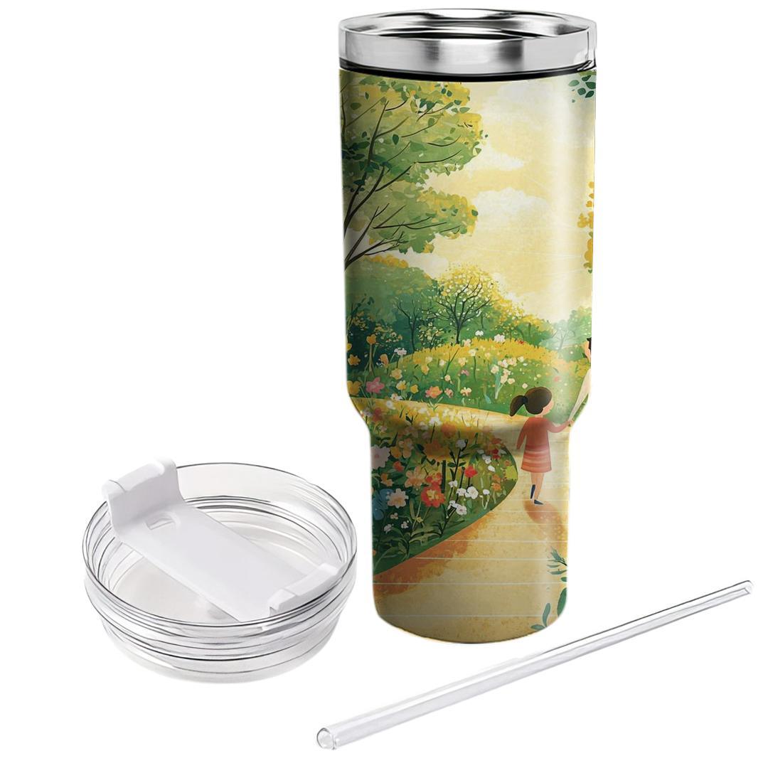 The Pathway Of Memories: A Mother’s Journey Together Insulated Tumblers