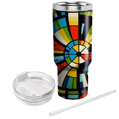 Retro Color Wheel  Tumblers For Gifts