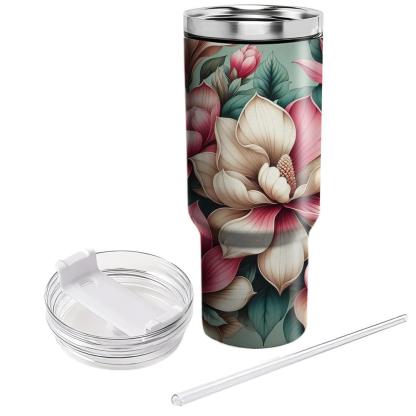 Joyful Magnolia  Insulated Tumblers