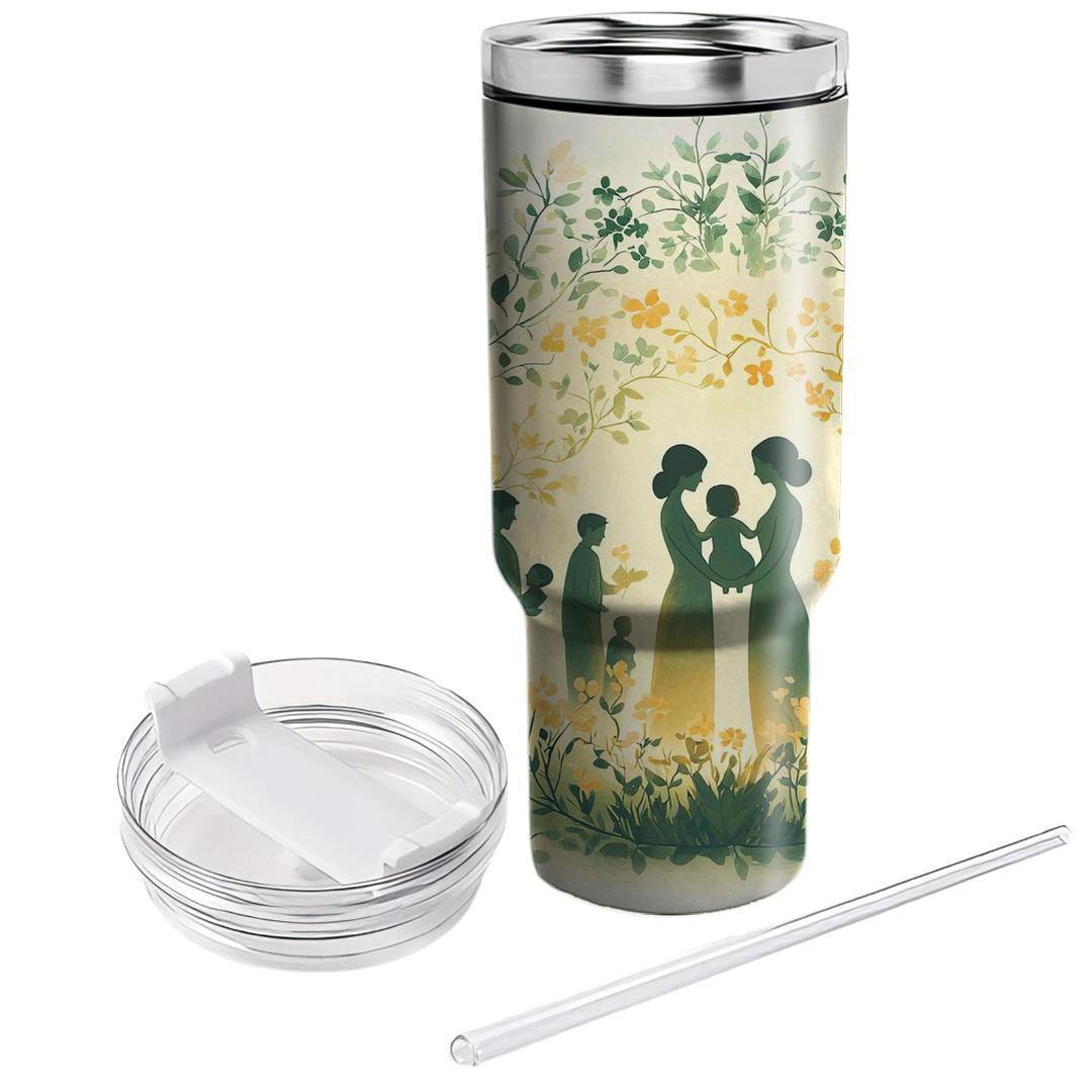 The Circle Of Love: Embracing Generations Together Insulated Tumblers