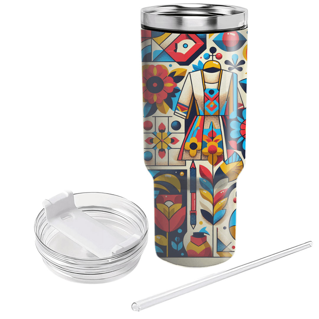 Creative Collage Travel Tumblers