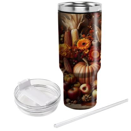 Bountiful Blessings - Harvest Festival  Tumblers With Lids