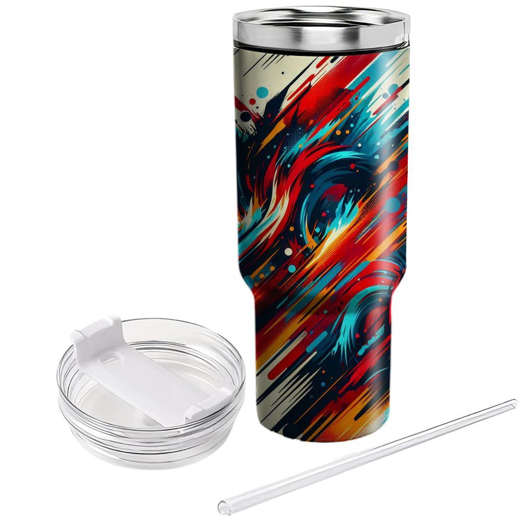 Abstract Urban Graffiti  Custom Tumblers