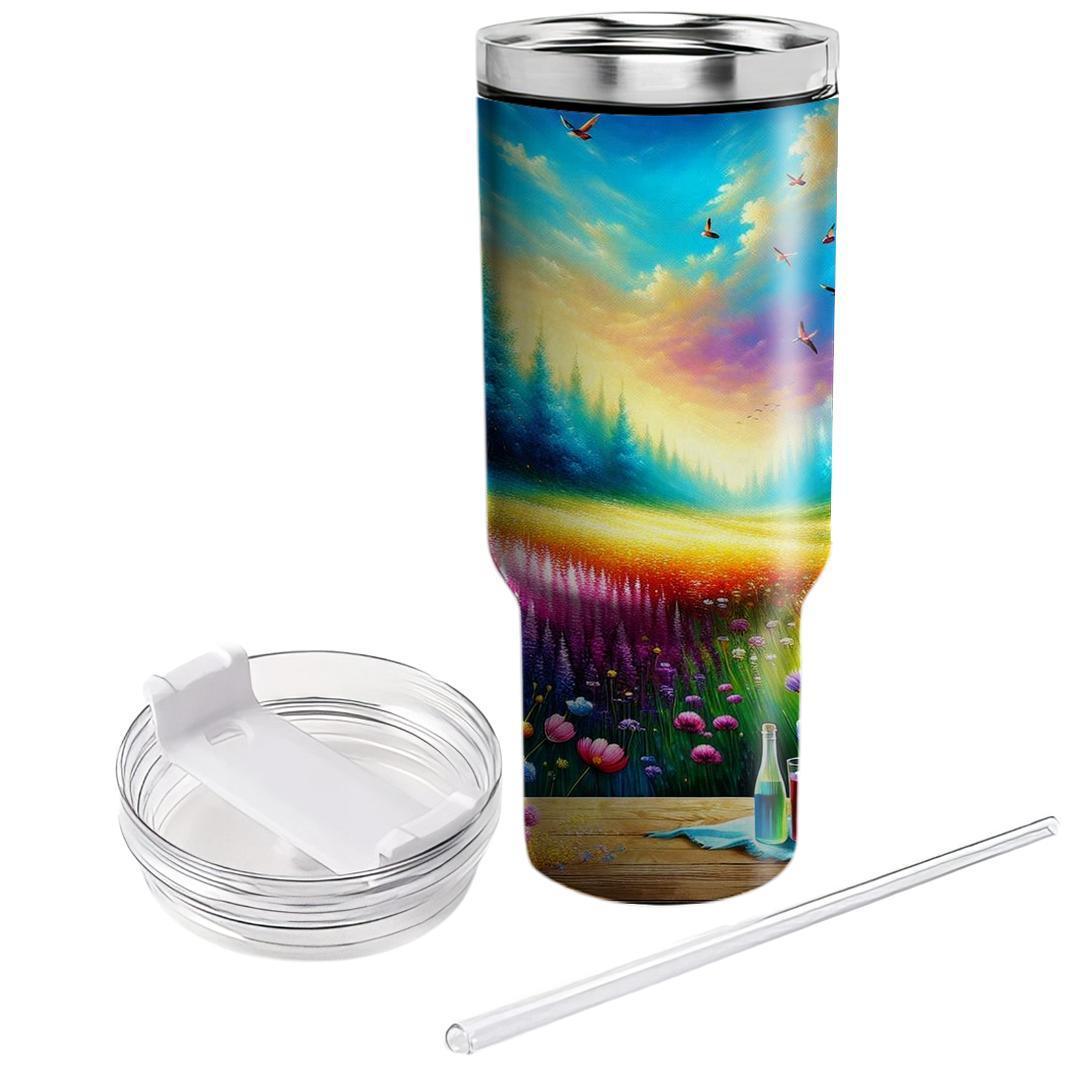 Spring Fresh Meadows  Tumbler Cups