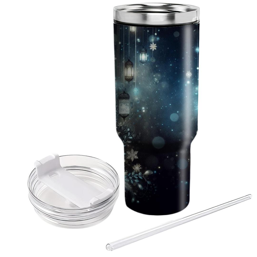 Winter Night Light  Custom Tumblers