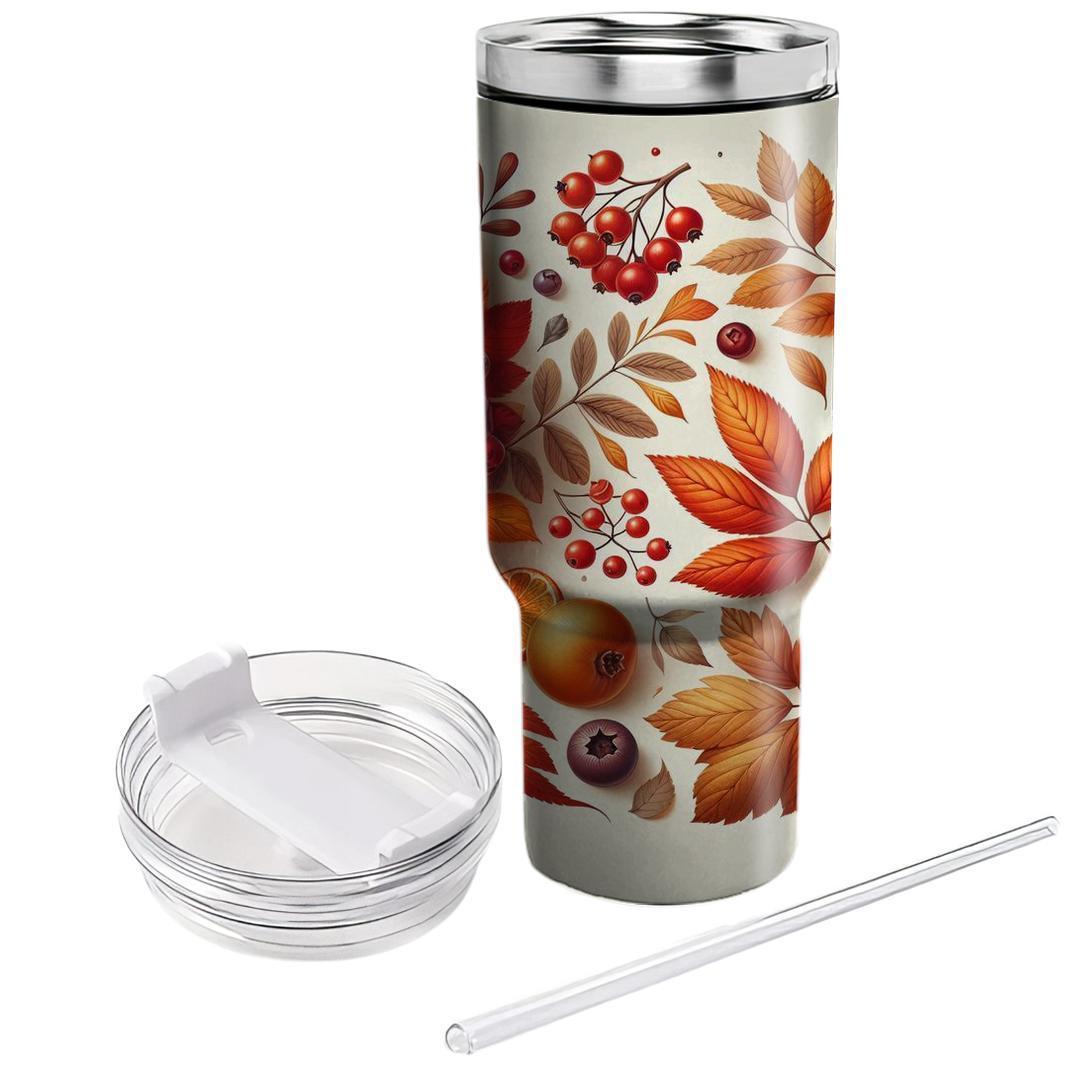 Autumn Berry Delight  Tumbler Cups