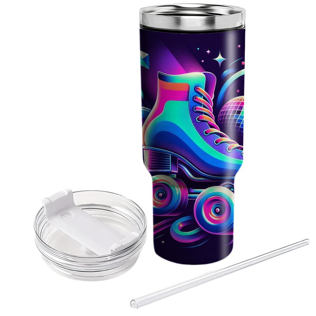 Roller Rink Rendezvous  Personalized Tumblers