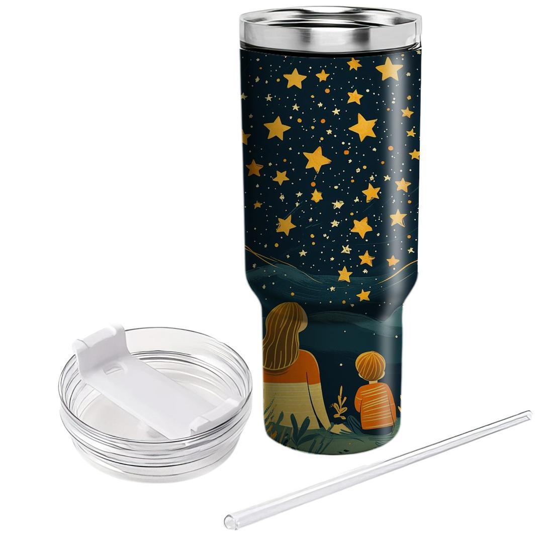 The Stars Of Guidance: A Mother’s Light Illuminating The Path Tumblers With Lids
