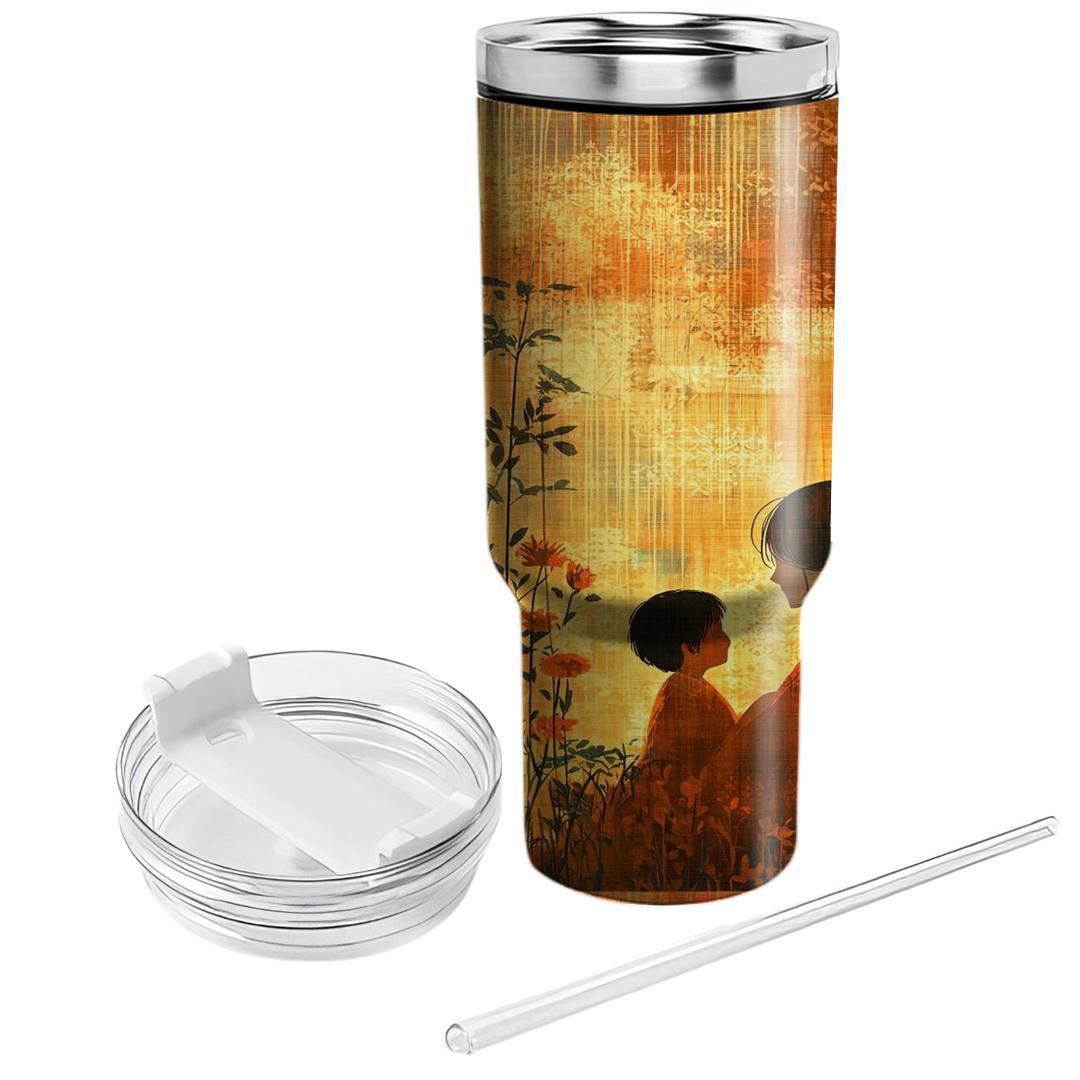 The Tapestry Of Life: Weaving Memories With Love Insulated Tumblers