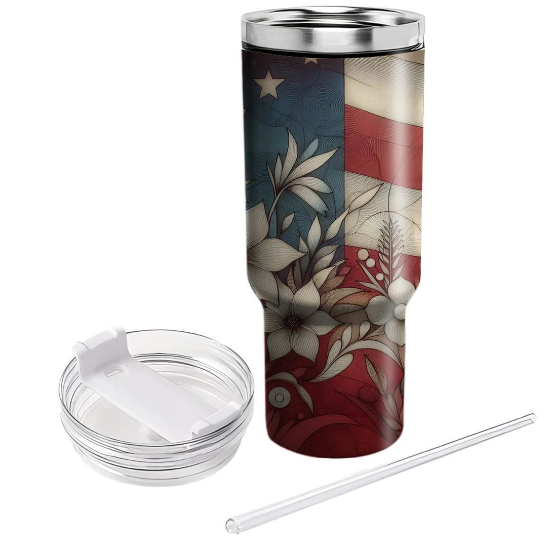 Whispers Of The Past - Memorial Day Reflection  Tumblers With Lids