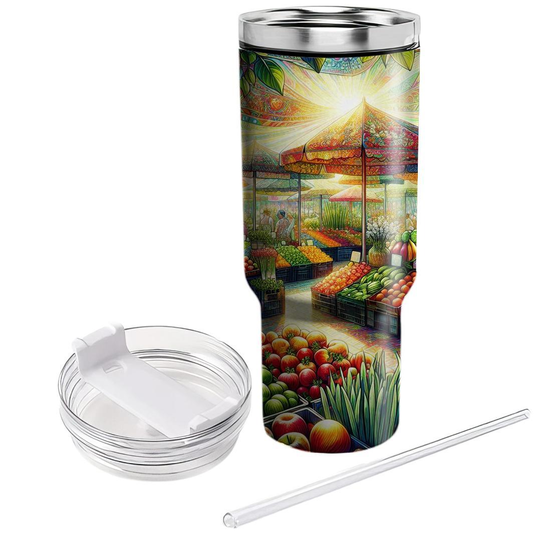 Spring Fresh Market  Unique Tumblers