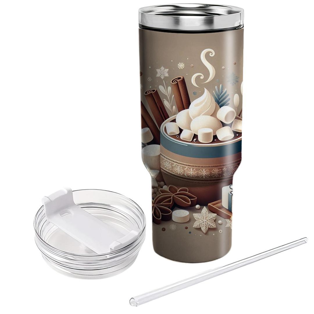Winter Hot Chocolate Dreams  Tumbler Cups