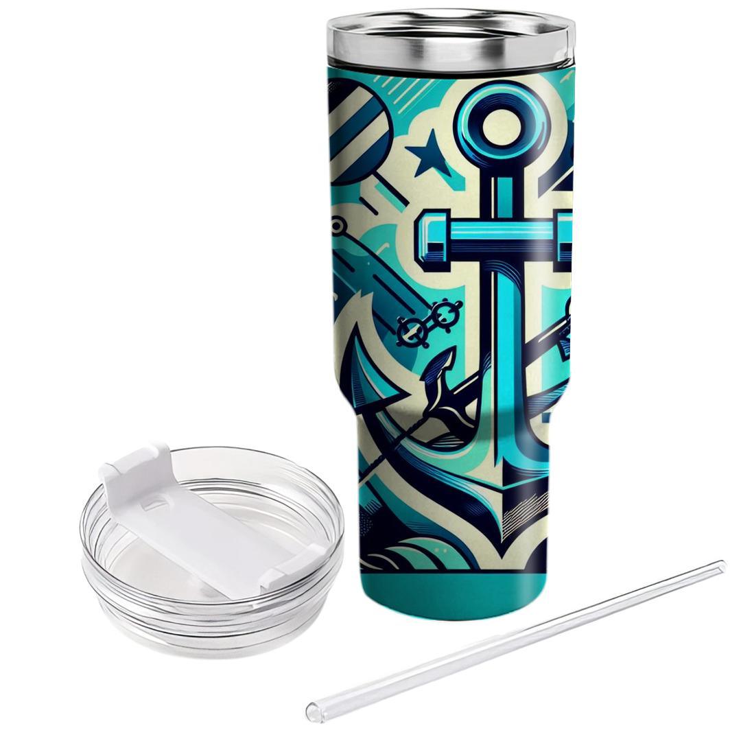 Nautical Neon  Tumblers For Gifts