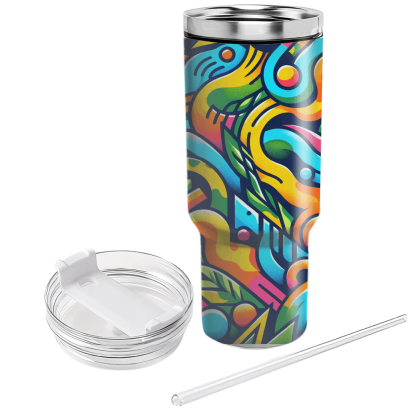 Camo Retro  Tumbler Cups
