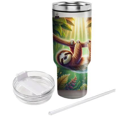 Cute Baby Sloth Tumble  Travel Tumblers