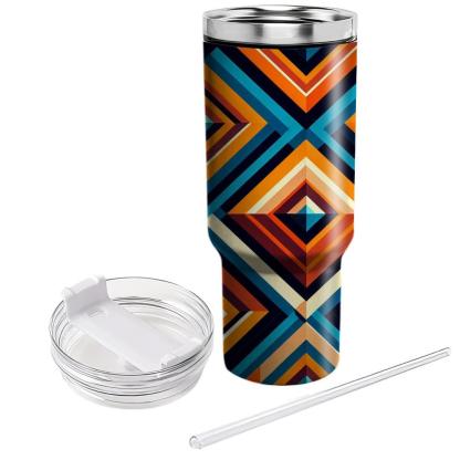 Geometric Rhombus Design  Tumblers For Gifts