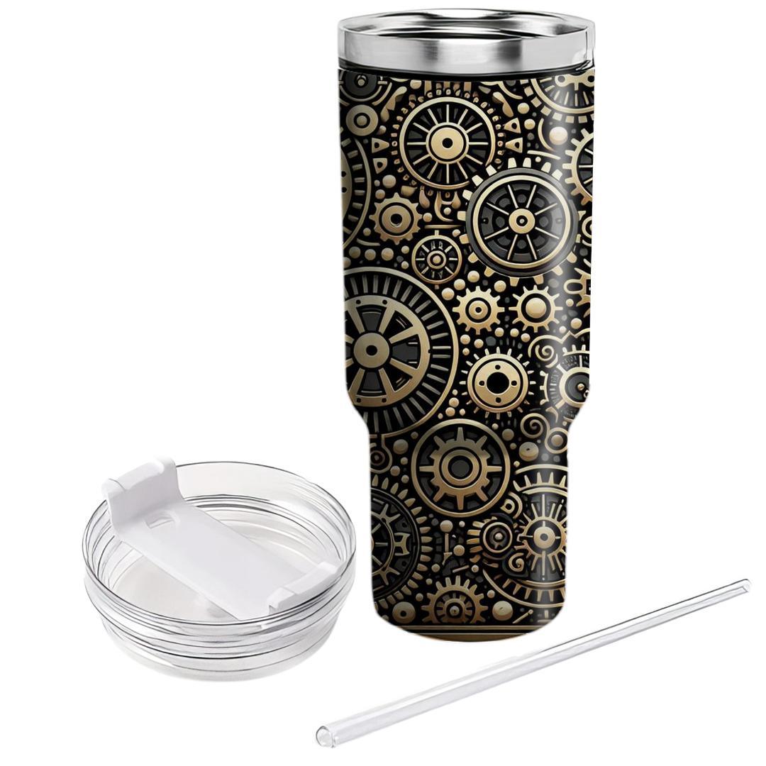 Industrial Steampunk Gear  Tumblers For Gifts