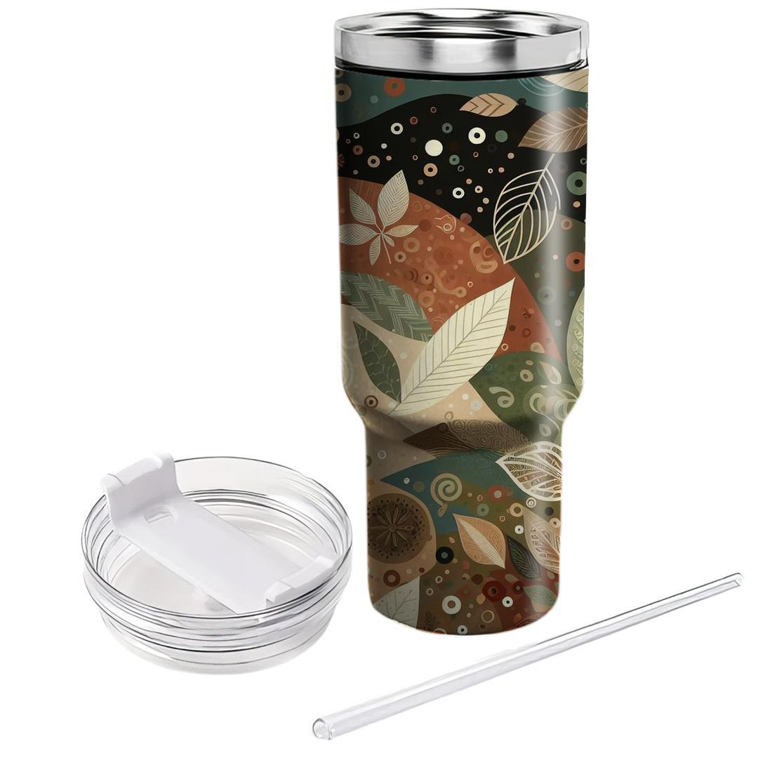Earthy Tones Harmony  Tumbler Cups