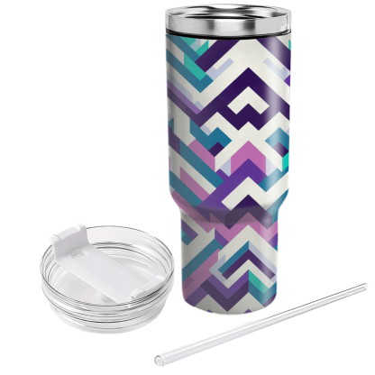 Harmonious Zigzag Rhythm  Custom Tumblers