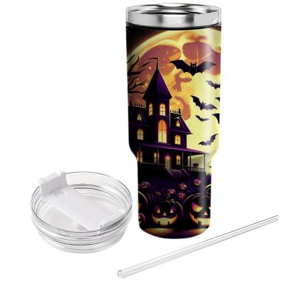 Halloween Night Whimsy  Travel Tumblers