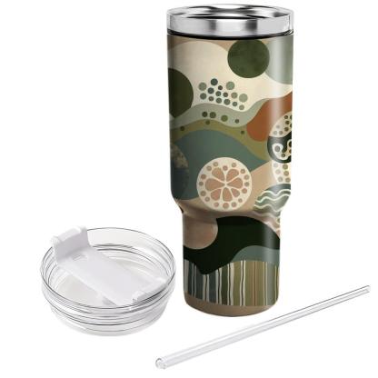 Earthy Tie-dye Bliss  Travel Tumblers