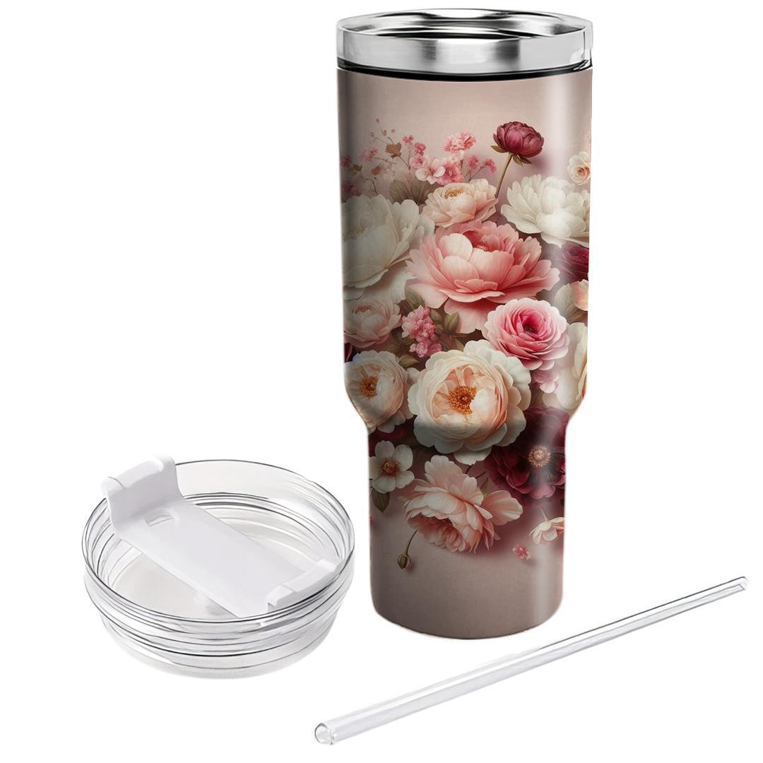 Garden Romance  Tumbler Cups