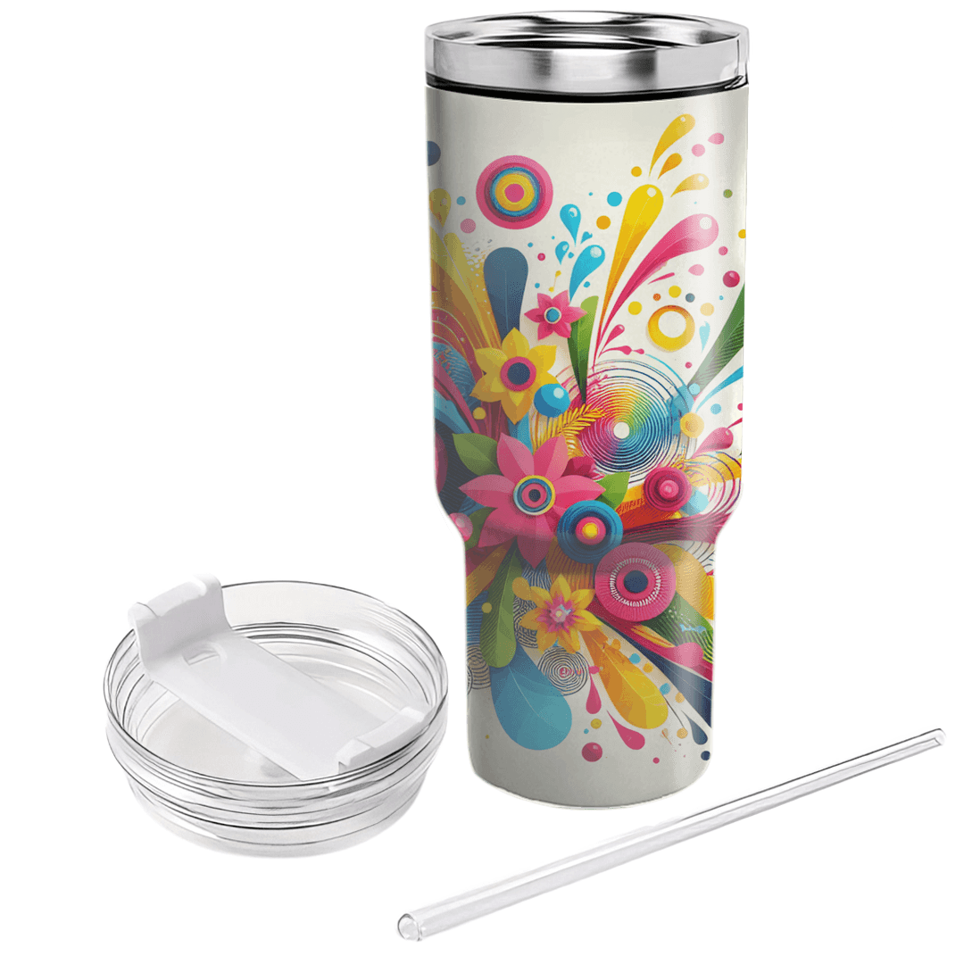 Playful Petals - Spring Festival  Tumbler Cups