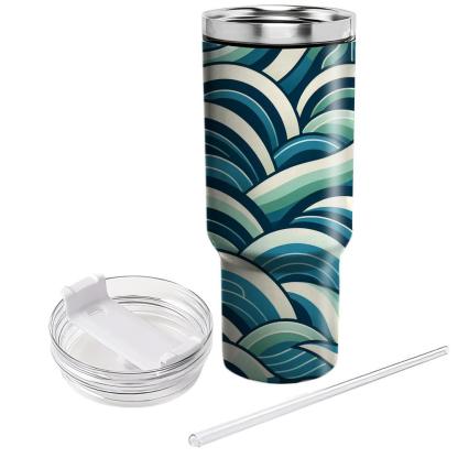 Modern Wave Pattern  Tumblers For Gifts