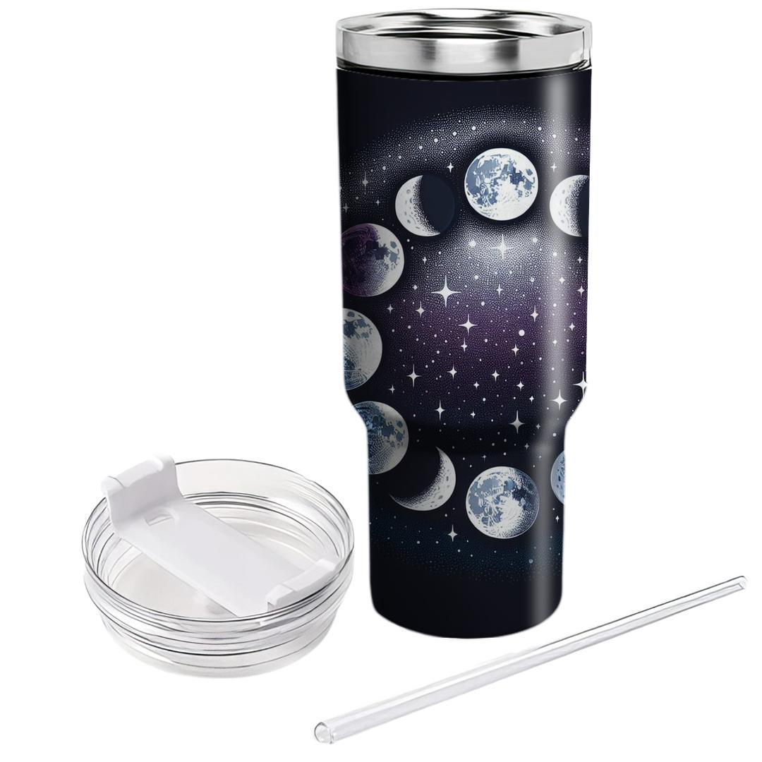 Mystical Moon Phases  Decorative Tumblers