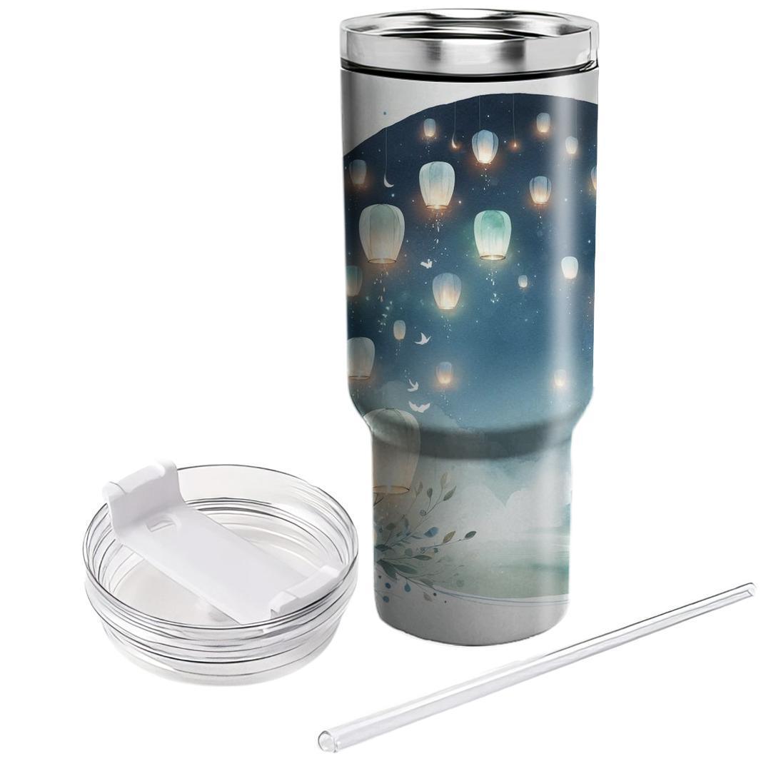 Lanterns Of Peace - Harmony Day  Tumblers With Lids