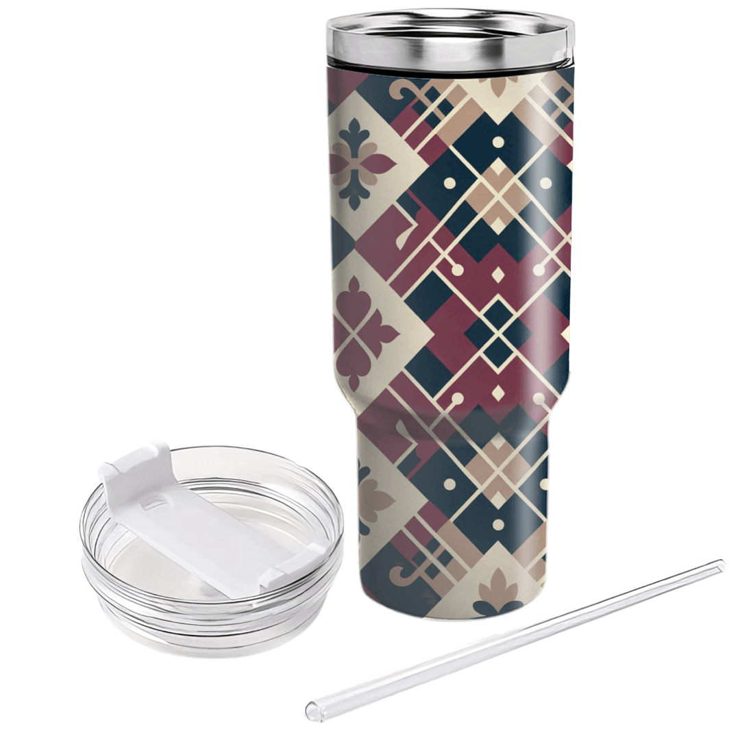 Classic Argyle Pattern  Custom Tumblers