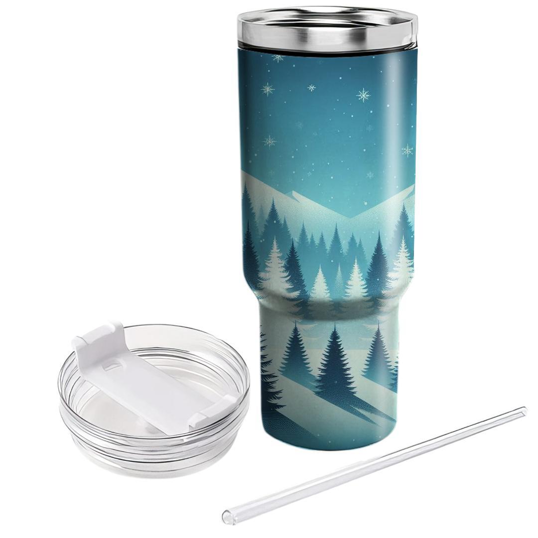 Frosty Fir  Tumblers For Gifts