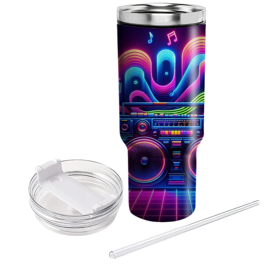 Electric Boombox  Tumblers With Lids