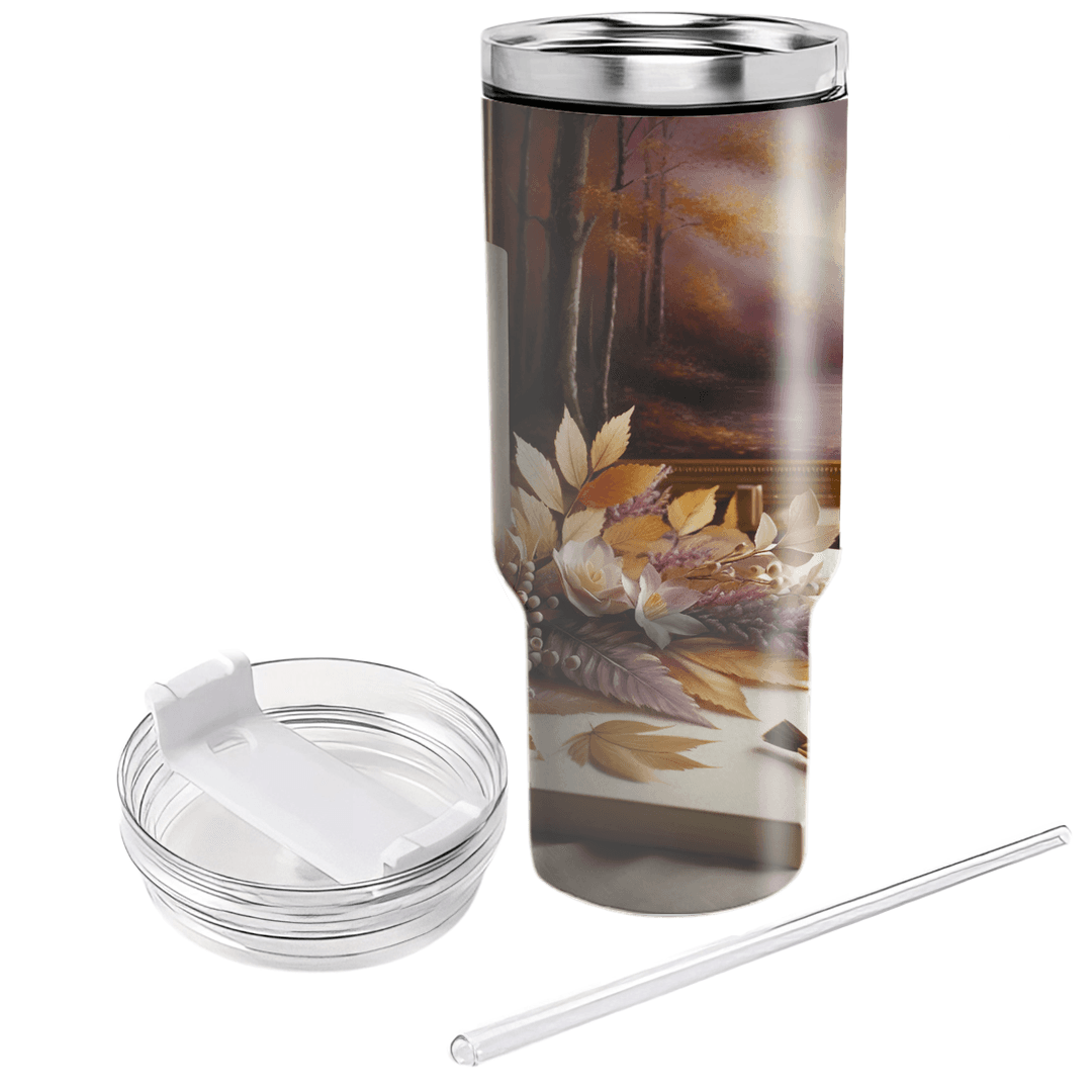Ethereal Reflections - All Saints Day  Decorative Tumblers