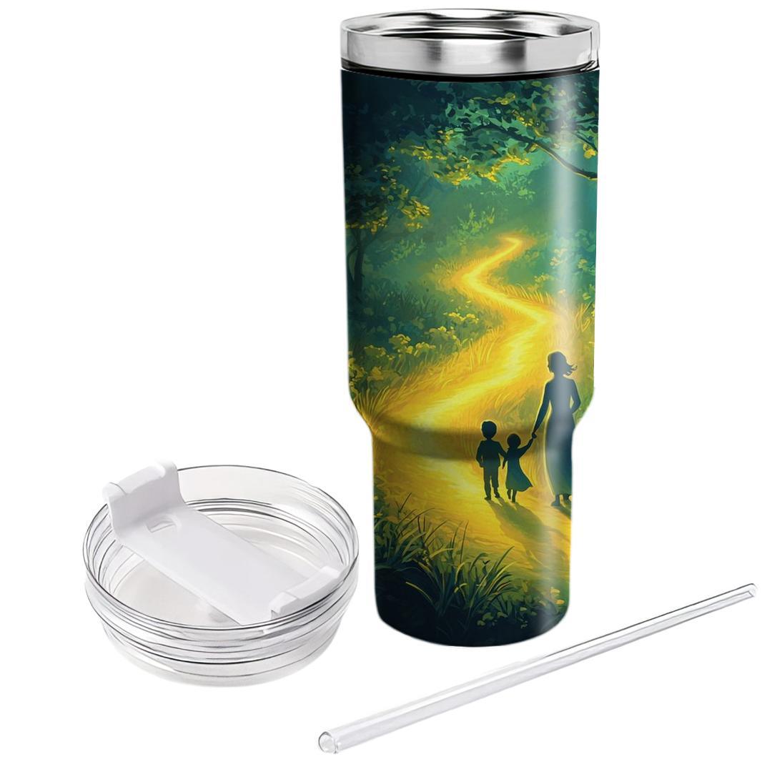 The Light Of Guidance: Illuminating Life’s Path With A Mother’s Love Tumblers With Lids