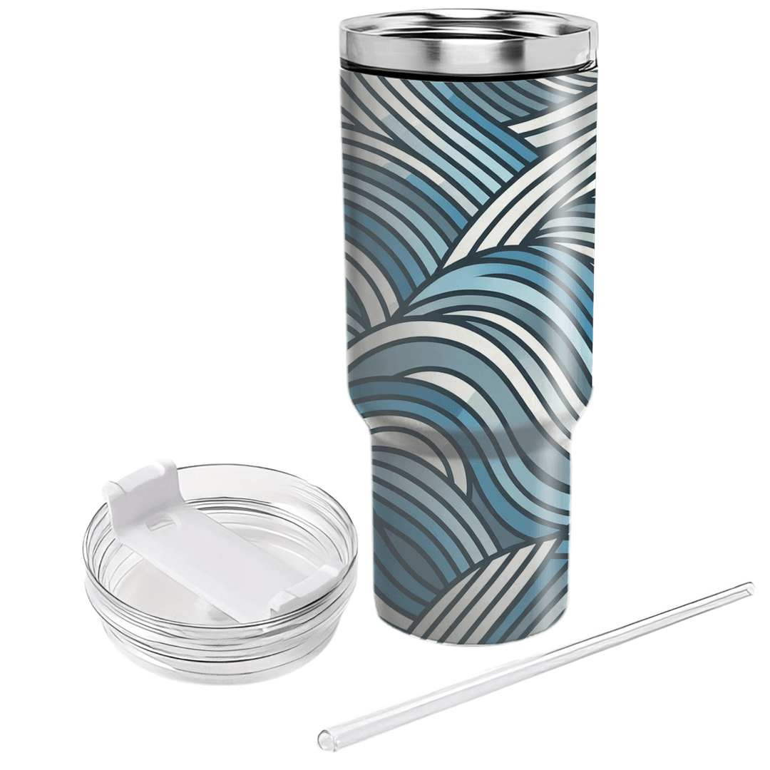 Dynamic Curved Lines  Insulated Tumblers