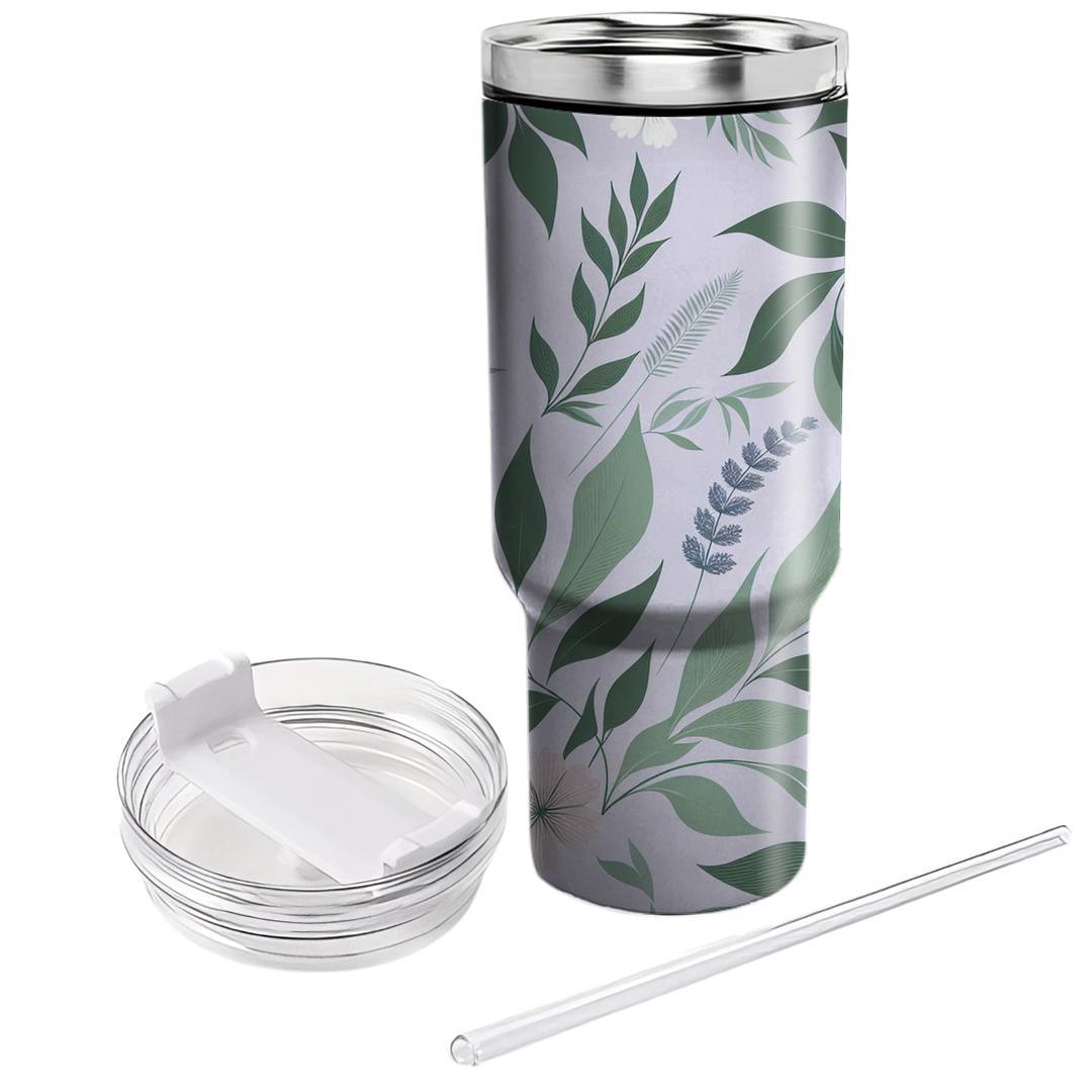 Nature Inspired Botanical Prints  Custom Tumblers
