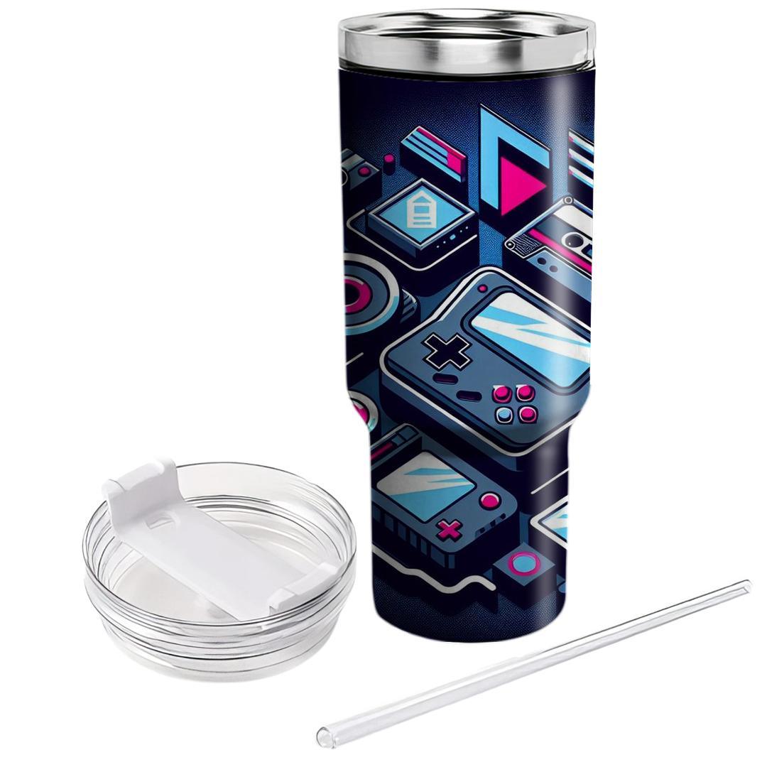 80s Tech Nostalgia  Insulated Tumblers