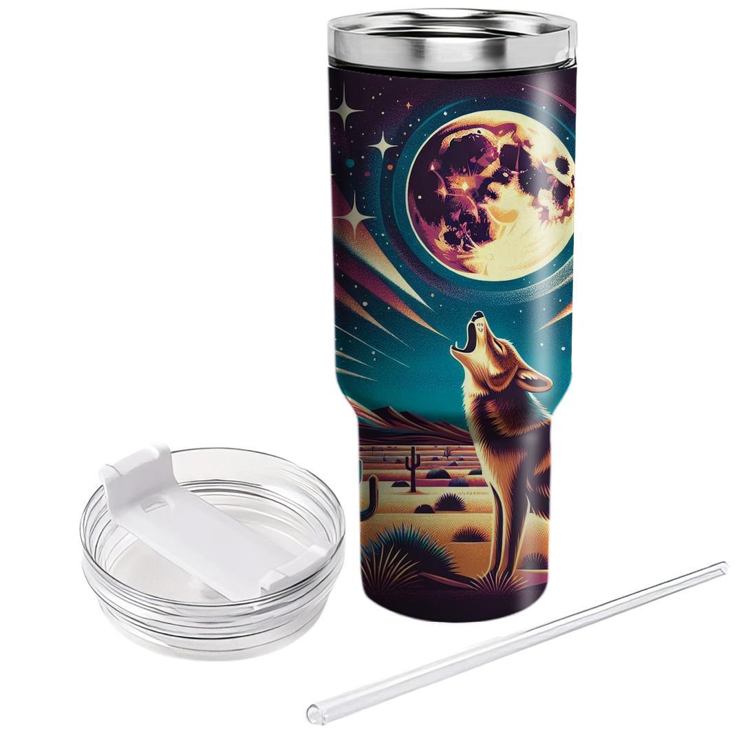 Wild West Coyote Adventure  Travel Tumblers