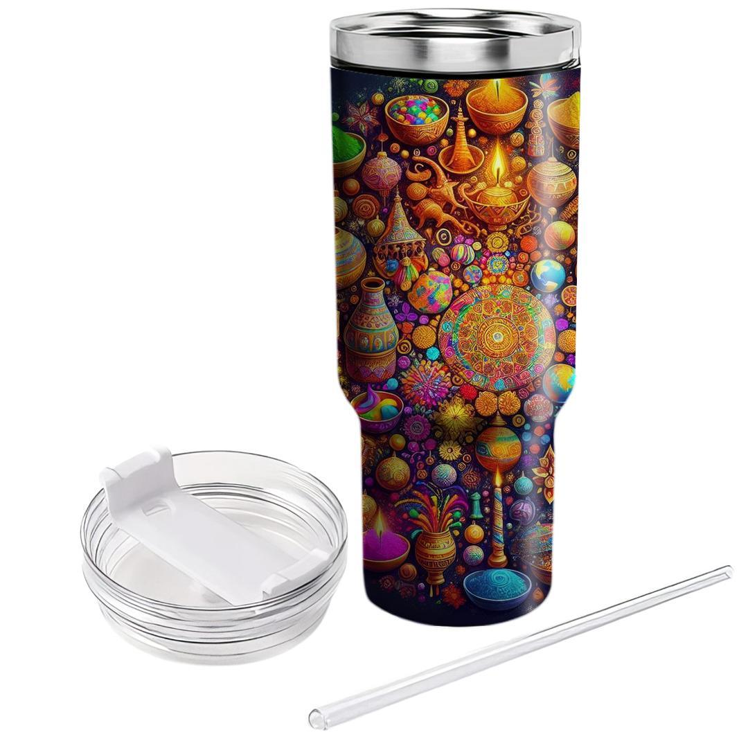 Unity In Diversity - Global Harmony Festival  Tumblers With Lids