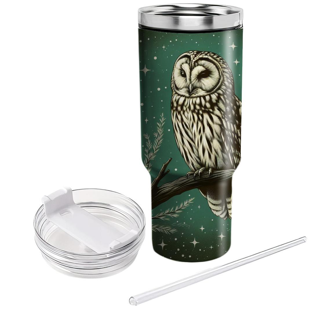 Gorgeous Owl Wisdom  Travel Tumblers
