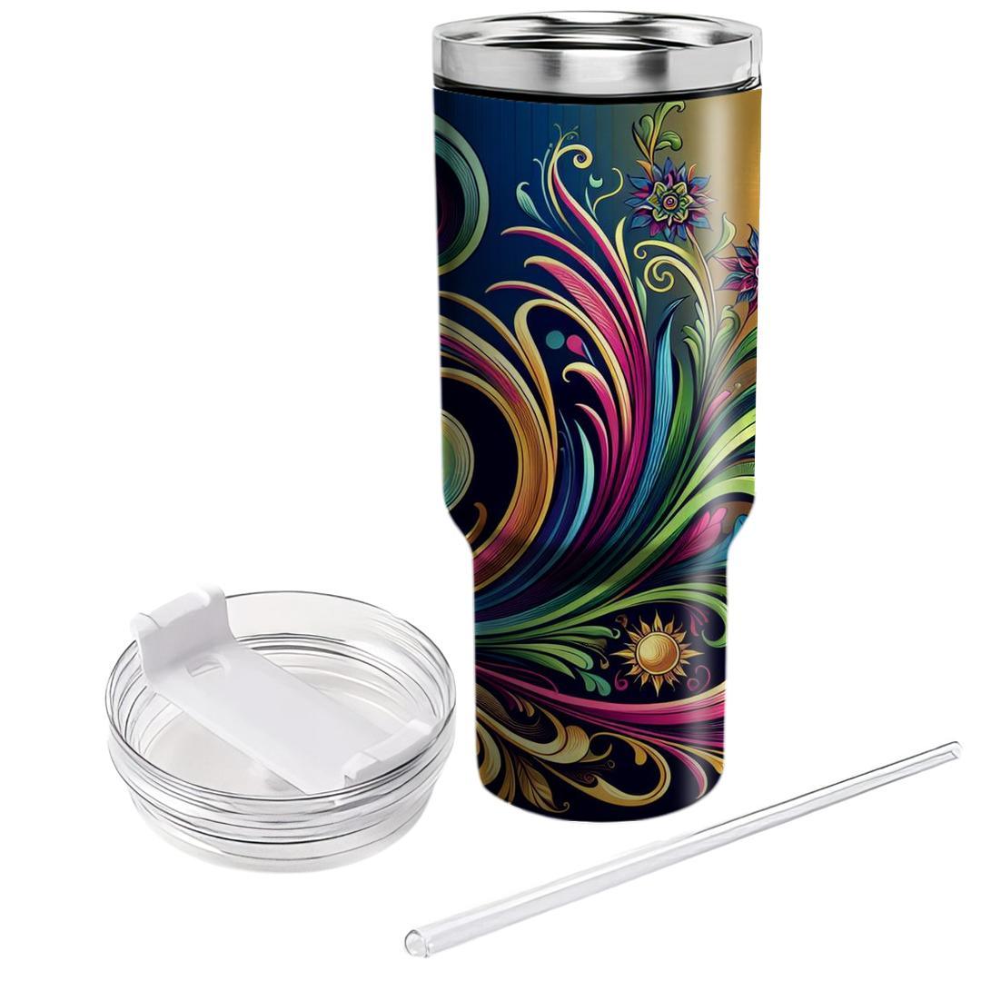 Rays Of Renewal - Spring Equinox  Personalized Tumblers