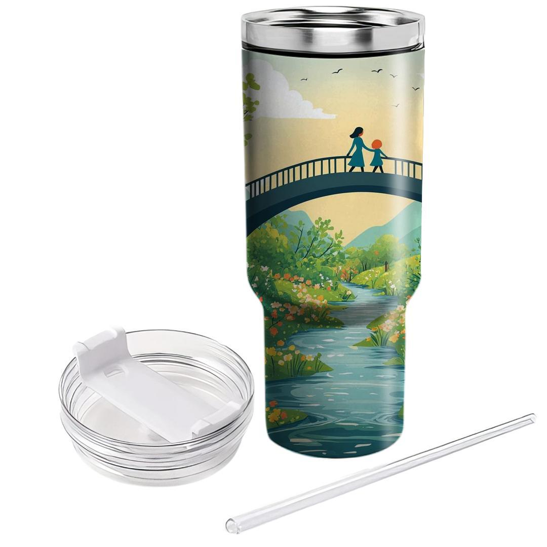 The Bridge Of Trust: Crossing Life’s Challenges Together Insulated Tumblers
