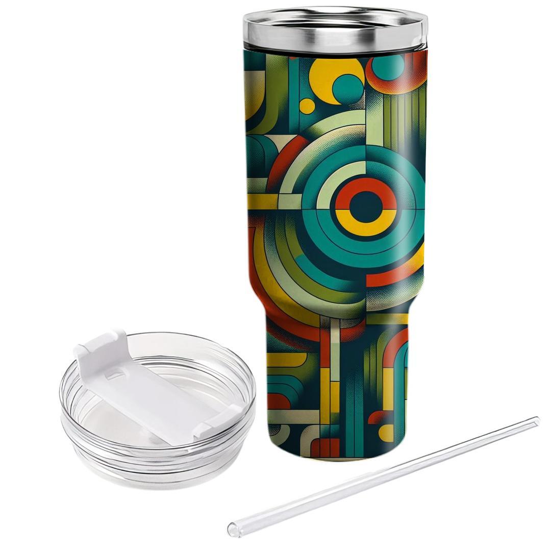 Groovy Geometry Fiesta  Custom Tumblers