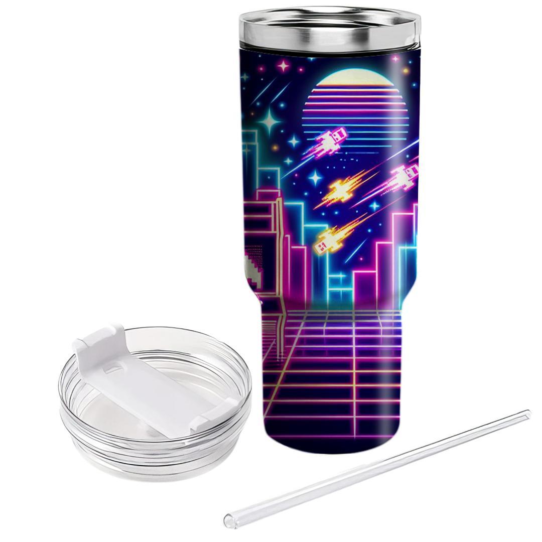 Arcade Neon  Unique Tumblers