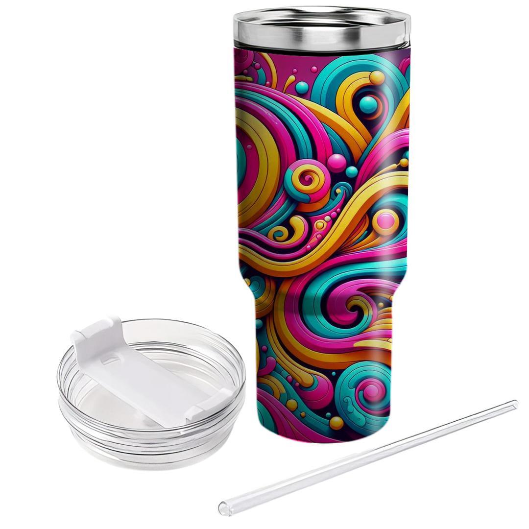  Swirl  Personalized Tumblers