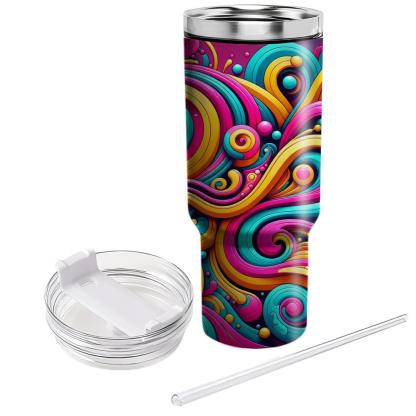  Swirl  Personalized Tumblers