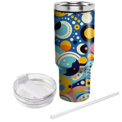 Abstract Circle Dots  Tumblers For Gifts