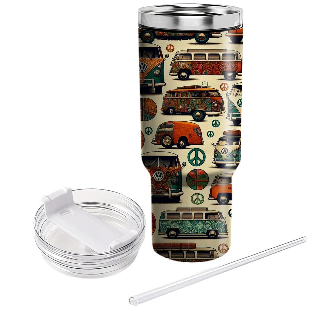 Classic Volkswagen Vibe  Travel Tumblers