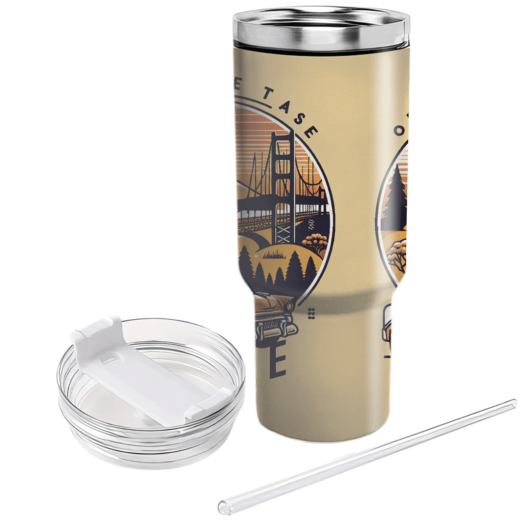 Classic Road Trip Adventure  Custom Tumblers